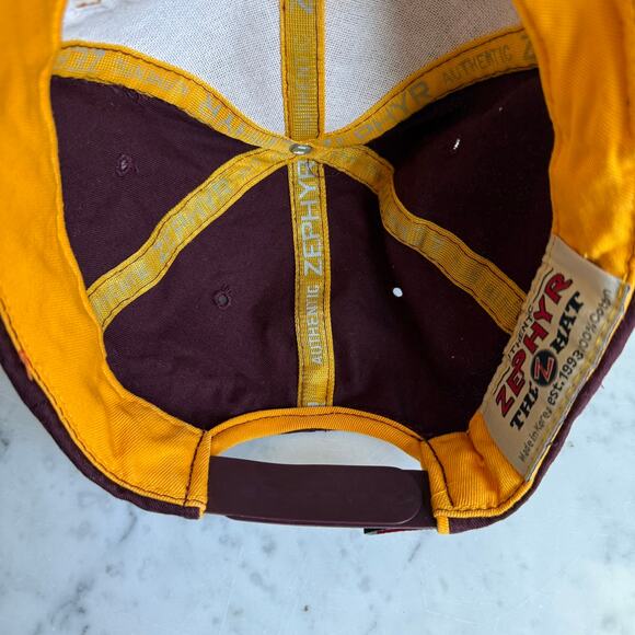 Minnesota Golden Gophers Vintage Zephyr Snapback Hat Unisex - Picture 9 of 11